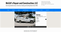Desktop Screenshot of mcgillselectrical.com